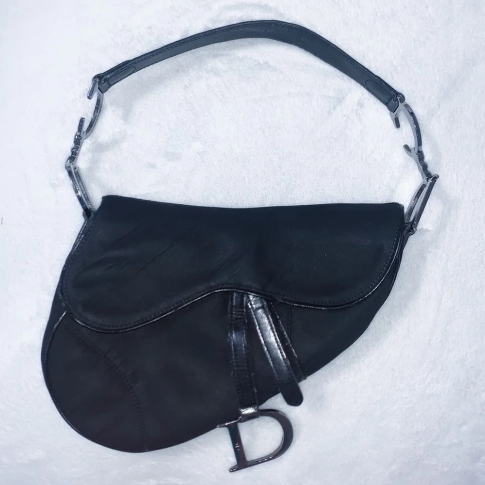 100% AUTHENTIC Christian Dior Nylon Saddle Bag